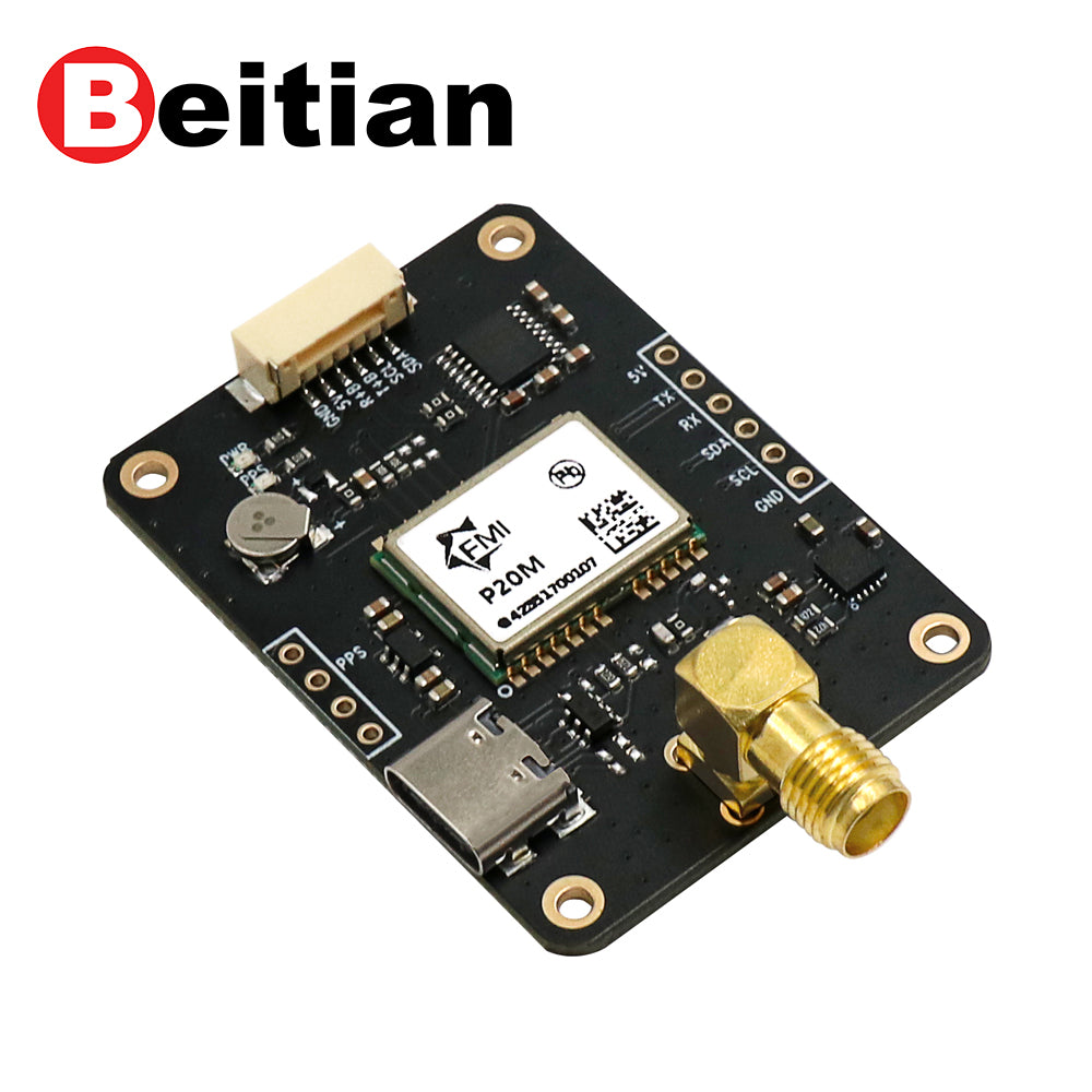 Beitian RTK GPS Module Differential L1 + L5 High-precision Built-in Compass GNSS Module BT - M002C M002 Beitian RTK GPS Module Differential L1 + L5 High-precision Built-in Compass GNSS Module BT - M002C M002
